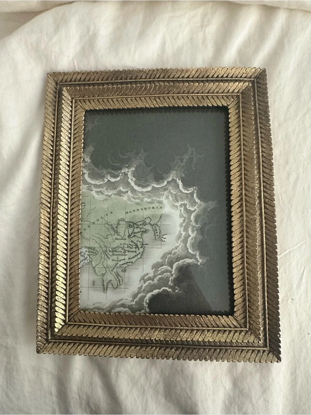 Gold-Painted 5